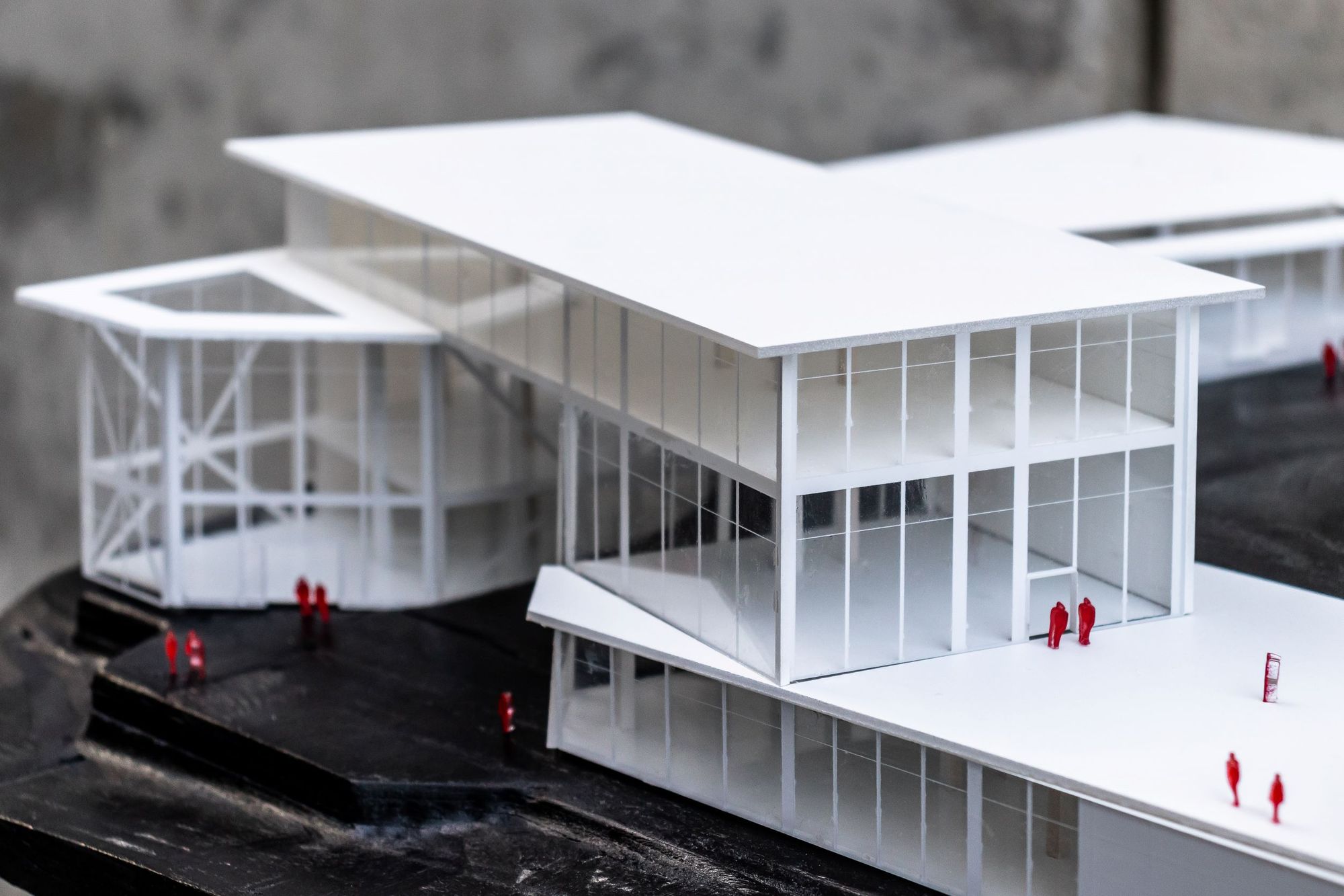 Making of this Acrylic Library Model